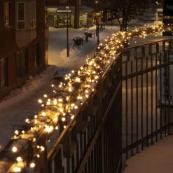 Konstsmide Juletrelys Inne<Slynge cluster 800 varmhvit 17,5 meter IP44 - utendørs