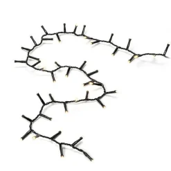 Konstsmide Juletrelys Inne<Slynge cluster 800 varmhvit 17,5 meter IP44 - utendørs