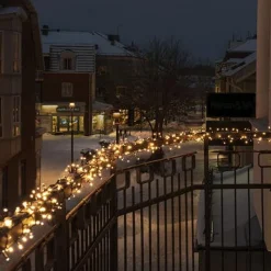 Konstsmide Juletrelys Inne<Slynge cluster 800 varmhvit 17,5 meter IP44 - utendørs