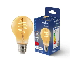 Nordlux Led-Pærer Smart E27 Sokkel|Nordlux<Smartpære E27 A60 4,7W 2200 Kelvin 380 Lumen 60mm - farget