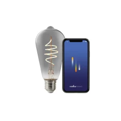 Nordlux Led-Pærer Smart E27 Sokkel|Nordlux<Smartpære E27 4,7W 1800 Kelvin 100 Lumen 64 mm - farget