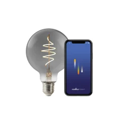 Nordlux Led-Pærer Smart E27 Sokkel|Nordlux<Smartpære E27 4,7W 1800 Kelvin 100 Lumen 95 mm - farget