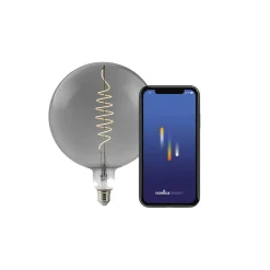 Nordlux Led-Pærer Smart E27 Sokkel|Nordlux<Smartpære E27 4,7W 1800 Kelvin 100 Lumen 200 mm - farget