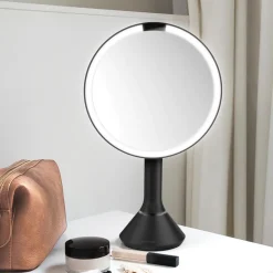 Simplehuman Sminkespeil Med Lys<Sminkespeil med lys, sensor og oppladbart -