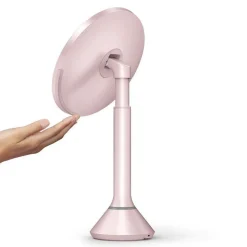 Simplehuman Sminkespeil Med Lys<Sminkespeil med lys, sensor og oppladbart 20cm -