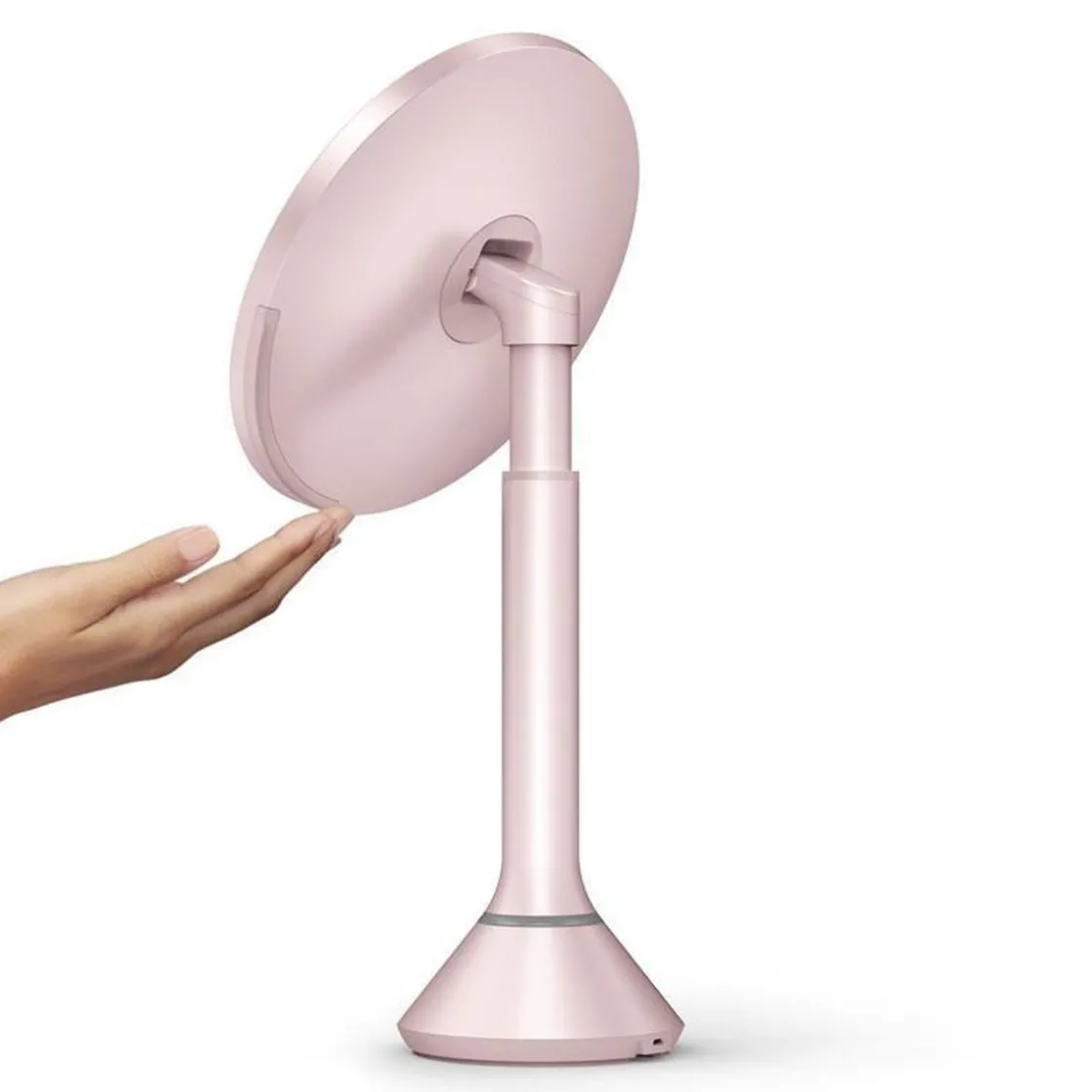 Simplehuman Sminkespeil Med Lys<Sminkespeil med lys, sensor og oppladbart 20cm -