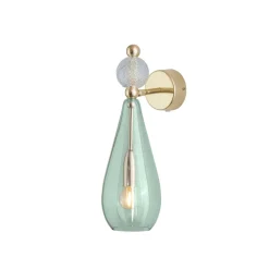 EBB & FLOW Interiørlamper<Smykke vegglampe M - Skogs/Gull