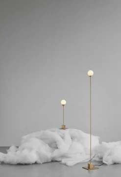 Northern Interiørlamper Gulv|Leselamper Gulv<Snowball Gulvlampe - Messing