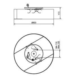 Belid Kjøkkenbelysning Tak|Taklamper / Takplafonder<Soft plafond 60 cm