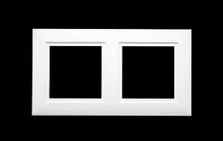 Sg Armaturen As Tilbehør Lamper<Soft Square ramme for 2 spotter