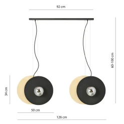 Emibig Takpendler|Kjøkkenbelysning Tak<Soho takpendel dobbel