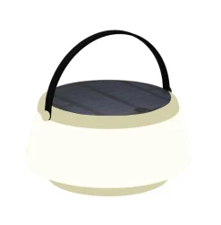 NorDesign Solcellebelysning<Solar bordlampe 2,2W 2700 Kelvin IP44 utendørs med solcelle