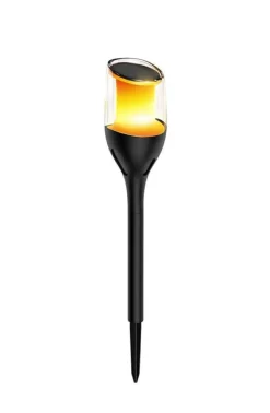 NorDesign Solcellebelysning|Pullert<Solar Flame hagebelysning 1W 1600K IP65 - Solcelle