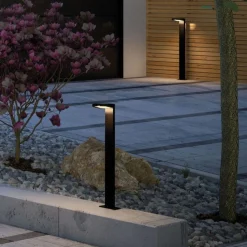 Paulmann Solcellebelysning|Pullert<Solar LED pullert 1,2W 3000 Kelvin m/bevegelses sensor IP44 - Solcelle