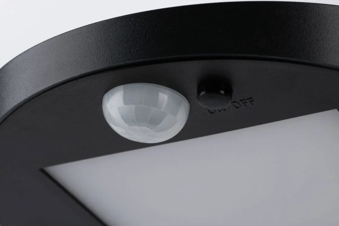 Paulmann Solcellebelysning|Pullert<Solar LED pullert 1,2W 3000 Kelvin m/bevegelses sensor IP44 - Solcelle