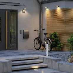 Paulmann Solcellebelysning|Pullert<Solar LED pullert 1,22W 3000 Kelvin m/bevegelses sensor IP44 - Solcelle