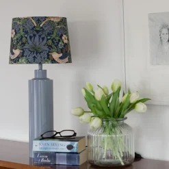 Pr home of Scandinavia Ab Lampeskjermer<Solo mønster 58 bordlampe