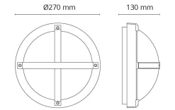 Sg Armaturen As Utelamper - Veggskjold / Plafond|Kjøkkenbelysning Tak<Solo vegglampe utendørs E27