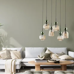 TK Lighting Kjøkkenbelysning Tak|Takpendler<Sophia takpendel 6-lys