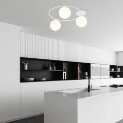 Emibig Kjøkkenbelysning Tak|Taklamper / Takplafonder<Sopra taklampe 3-lys - Hvit/Opal