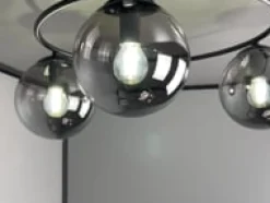 Emibig Kjøkkenbelysning Tak|Taklamper / Takplafonder<Sopra taklampe 3-lys - Svart/Opal