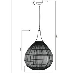 Trio Lighting Kjøkkenbelysning Tak|Takpendler<Soraya takpendel Ø42