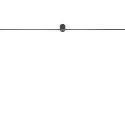 Nowodvorski Interiørlamper<Spin vegglampe large 120 cm 17W 3000K