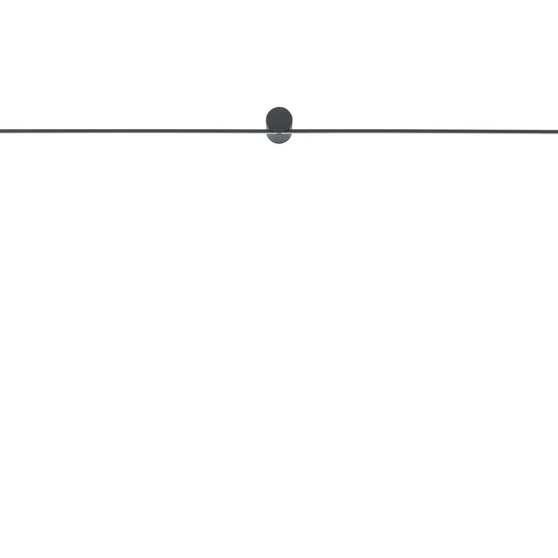 Nowodvorski Interiørlamper<Spin vegglampe large 120 cm 17W 3000K