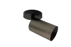 Antidark Kjøkkenbelysning Tak|Spotter & Skinner<Spoton Circle takspot 1 lys GU10 - /Titanium