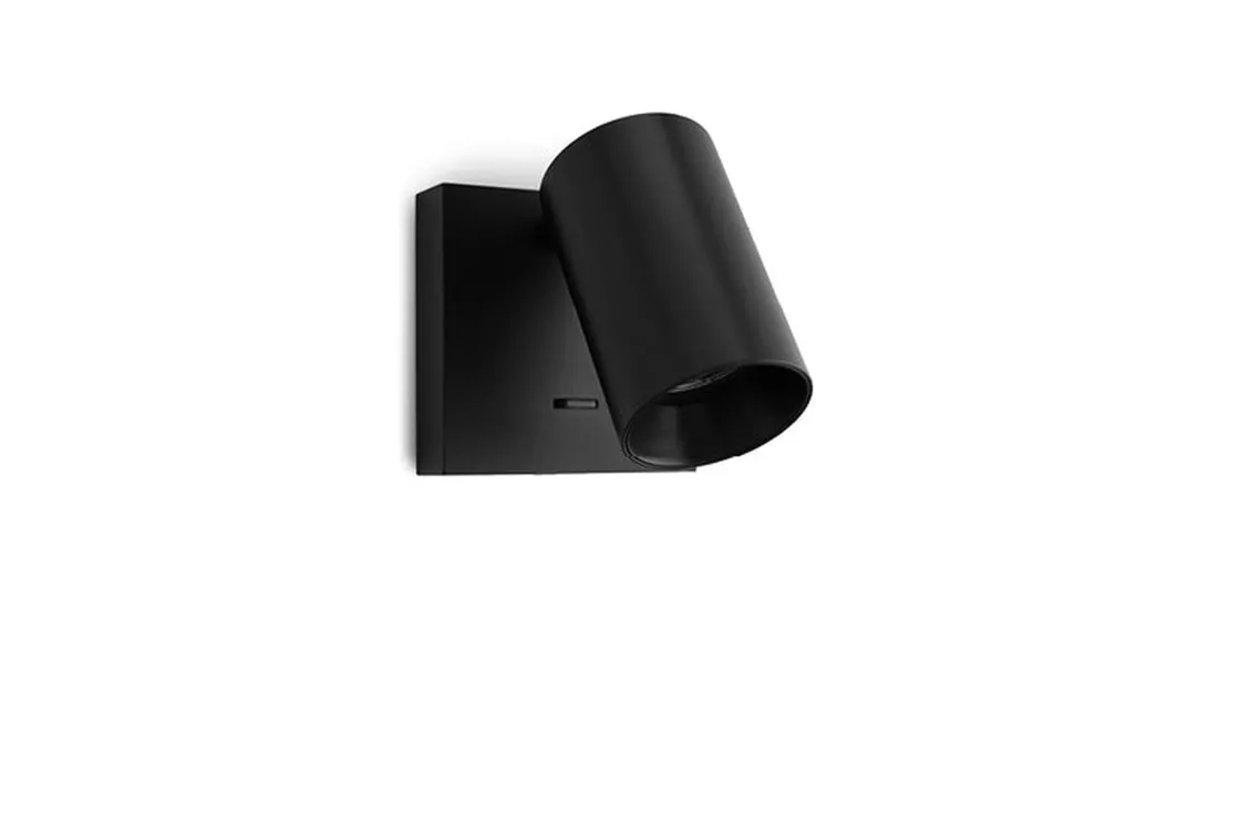 Antidark Interiørlamper|Leselamper<Spoton firkantet vegglampe GU10 med bryter