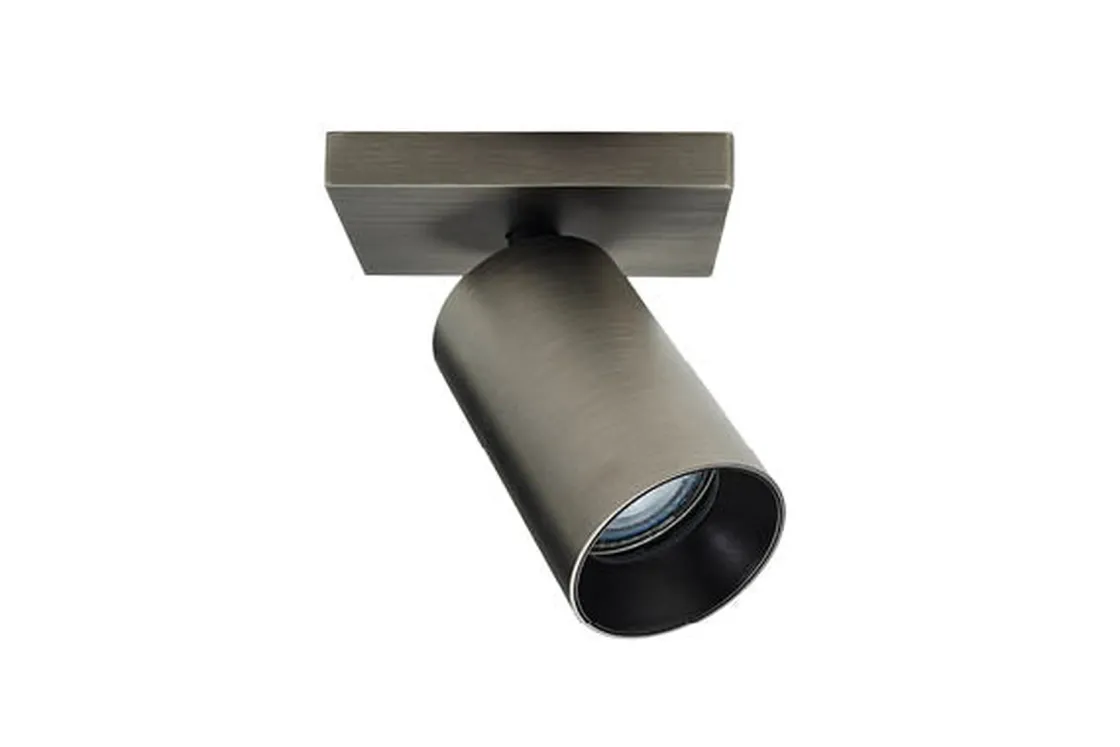 Antidark Kjøkkenbelysning Tak|Spotter & Skinner<Spoton takspot 1 lys GU10 - Titanium