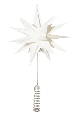 Watt & Veke Adventsstjerner<Sputnik top stjerne til juletre