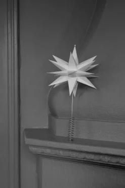 Watt & Veke Adventsstjerner<Sputnik top stjerne til juletre