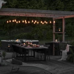 Konstsmide Lightup-Pris|Lysslynger<Startsett Lysslynge 10 lys, nedheng utskiftbar -