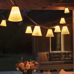 Konstsmide Lysslynger|Lysslynger<Startsett Lysslynge 10 lys med gule skjermer - Amber