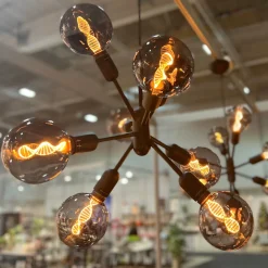 Unison Led-Pærer E27 Sokkel<3-Steg DNA Grey Glob 125mm 3,6W 1800K - E27 - farget