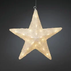 Konstsmide Juledekorasjoner|Julefigurer<Stjerne, akryl 40 cm