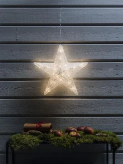 Konstsmide Juledekorasjoner|Julefigurer<Stjerne, akryl 40 cm