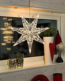 Konstsmide Adventsstjerner<Stjerne akrylplast 45 cm