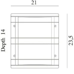 Norlys Lightup-Pris|Utelamper Til Kystområder<Stockholm veggskjold 226