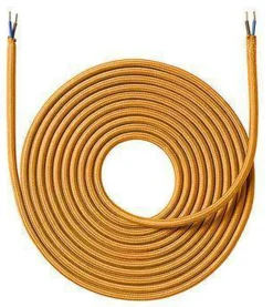 Nielsen Light Kabler<Stoffledning 4 meter uten jord - farget