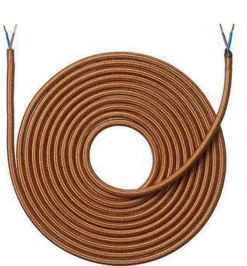 Nielsen Light Kabler<Stoffledning 4 meter uten jord -