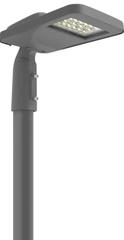 NorDesign Lyktestolper<Stolpearmatur 50W 4000 Kelvin - grå