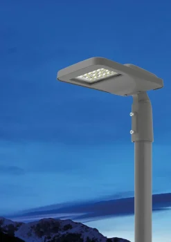 NorDesign Lyktestolper<Stolpearmatur 25W 4000 Kelvin - grå