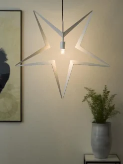 Konstsmide Adventsstjerner<Stor adventstjerne i metall 80cm -