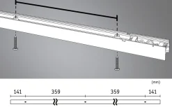 Paulmann Linion Kanalsystem<Strømkanal til Linion kanalsystem 80W 3000 Kelvin - Startmodul