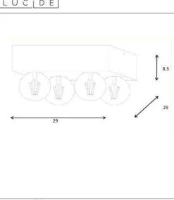 Lucide Kjøkkenbelysning Tak|Taklamper / Takplafonder<Surtus taklampe -