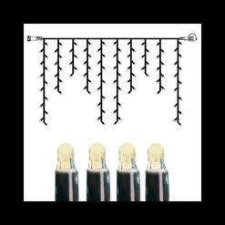 Star Trading Lysslyngesystem Led - Star Trading<System led istapp 2 meter ekstraenhet varmhvit - Svart