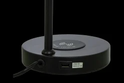 Aneta Lighting Bordlamper Med Usb<Tabela bordlampe med trådløs lader og USB -