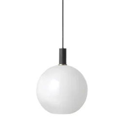 Ferm Living Kjøkkenbelysning Tak|Takpendler<Taklampe Collect Opal Sphere-Low Socket svart